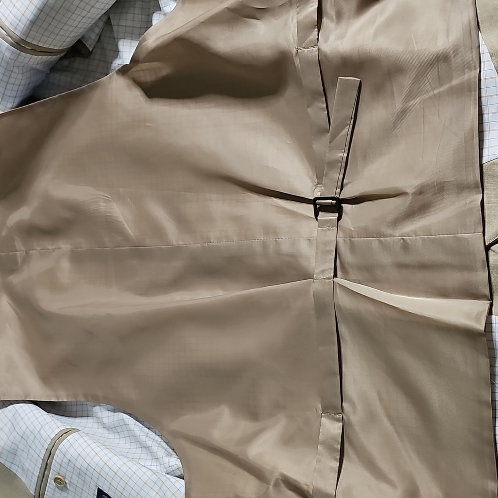 C3🔹️Stafford Tan Suit 3pc Set - Picture 3 of 11